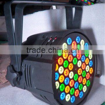 54pcs 3W RGBWA Multi led par light / stage light