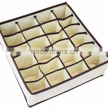 Collapsible Storage Boxes Bra Underwear Closet Organizer Drawer Divider 4 Set photo-3