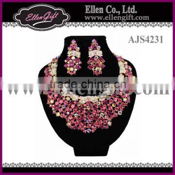 Fancy African Woman Jewelry Set AJS4231