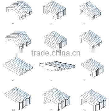 Factory Price Cnc Engraving Machinery Parts Accordion Bellow Cover photo-4