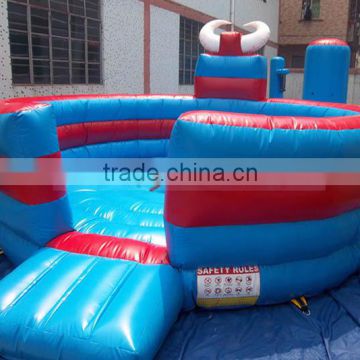 Inflatable mechanical bull mattress/ inflatable mat for mechanical bull