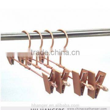 2016 Hot Sale Popular Design Copper Aluminium Metal Pants Hanger photo-2