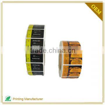 High Quality Self-Adhesive Roll Battery Label Sticker Stickers In Shenzhen