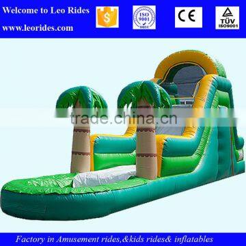 China Henan inflatable slide, giant inflatable water park slide