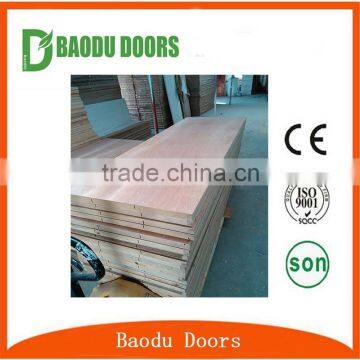 china low price okoume plywood flush door design veneer wooden doors