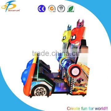 Ticket redemption machine type racing car simulating arcade games / amusement arcade game machine for sale