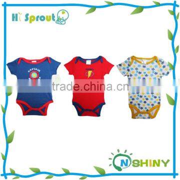 ONS35218 100% cotton baby jumpsuit in different size