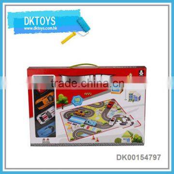 Educational Puzzle Game With Car for Kids