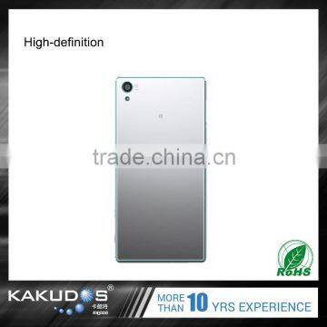 Thickness 0.33mm transparent full coverage mobile phone screen protector for Sony Z5