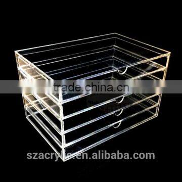 acrylic cosmetic drawer organizer,acrylic drawer storage organizer