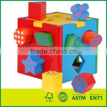 Wooden Educational Shape Blocks