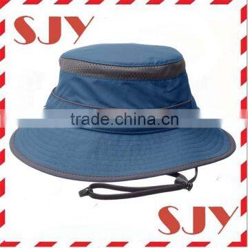 Sun Protection Kids Funny Bucket Hat With String