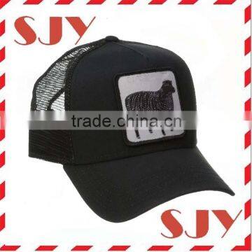 Pre-curved embroidery patch custom made mesh trucker hats