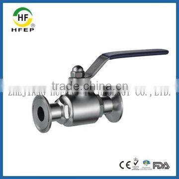 HF1A00345 DN45 1.75 Inch Low Price 304 Stainless Steel Sanitary Ball Valve