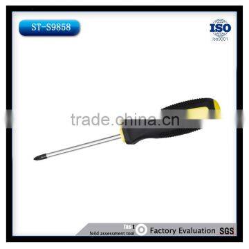 Magnetic Slotted Head Screwdriver With Plastic Handle