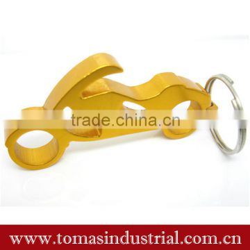 Guangzhou cheap and custom beer bottle opener keychain