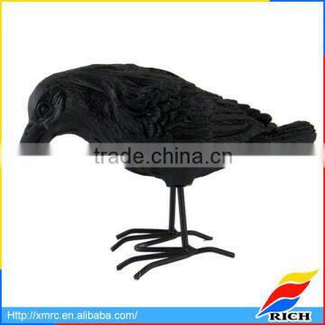 2017 New Design Halloween Resin Crow Home Decor