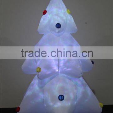 inflatable artificial christmas tree with desco light