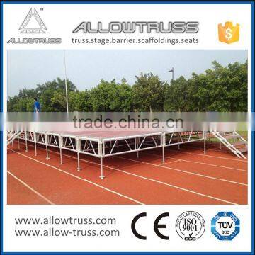 2015 Top Quality Assemble Stage Used Exhibition Stage