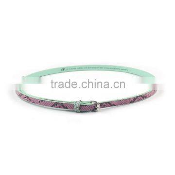 Christmas gift new fashion fancy children's Polyurethane belt