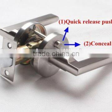 2016 America market contemporary privacy bed/bath passage hall closet hallway door lever lock set