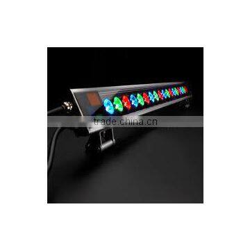 LED wall washer with built-in DMX controller, directly connecting DMX console