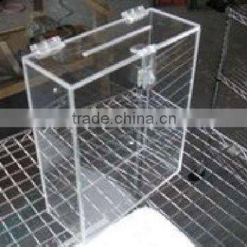 Custom acrylic ballot box