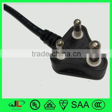 SABS approved 3 pin AC male electric plug for sale