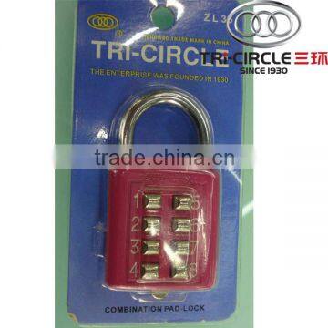 Tri-Circle Code Keypad Lock Combination Padlock ZL35 photo-2