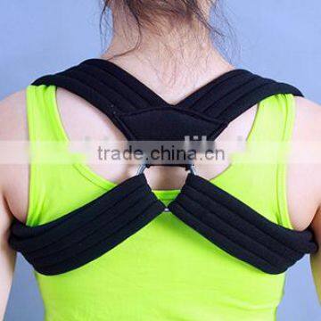 Arched back hump correction back brace / Fixation back belt