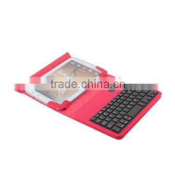 wrieless 3.0 bluetooth keyboard cover tablet case for hp slate 7