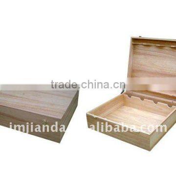 wood storage box