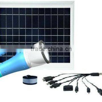 portable bright Solar emergency led light with USB Port to Charge mobile