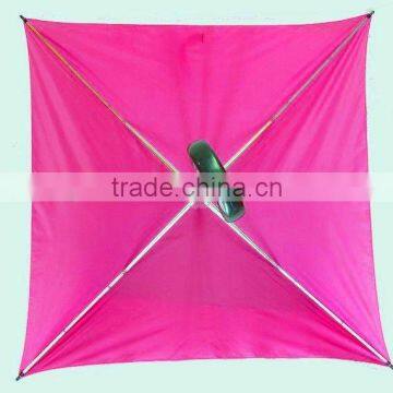 Lady Pheobe Square fold Umbrella for rain/sun