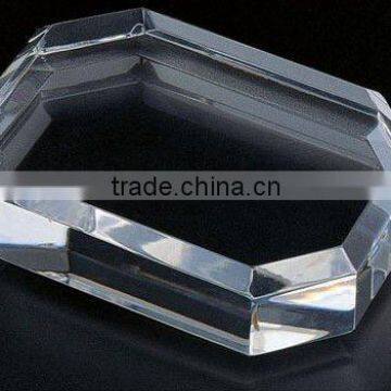 crystal lucite paper weight