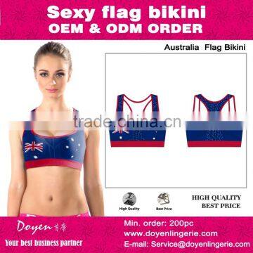 Unique Design High quality workout clothes ladies sports bra tops fitness yoga gym wear