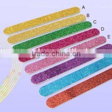 Hot sale glitter nail files