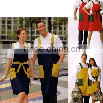 Restaurant housekeeping apron uniform