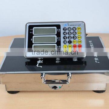 Top selling wireless platform weighing scale 300kg 500kg 40*50cm