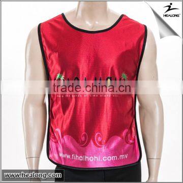 Sublimation Reflective Soccer & Football Training Vest Bibs