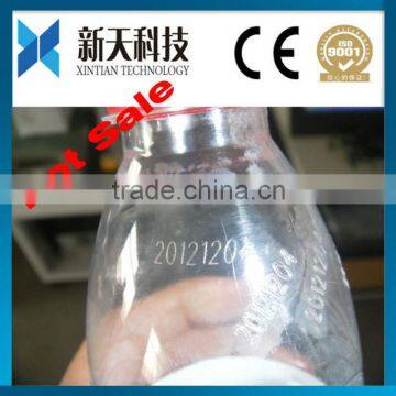 Hot sale !! Automatic flying online Laser Marking Machine for eggs/plastic bottles date