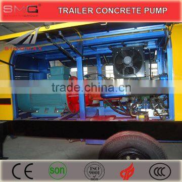 60 80m3 Electri Motor Stationary Concrete Pump, Portable Concrete Pump for Sale, China Top Quality photo-3