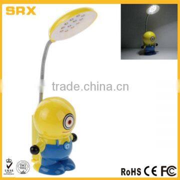 CUSTOM MINIONS STYLE FOLDABLE RECHARGEABLE LED NIGHT LIGHT IN FACTORY PRICE