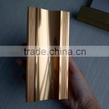 Aluminum Extrusion Polish Frame for Doors and Wondows photo-4