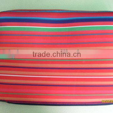 (New Arrival)Neoprene Strip Fashionable laptop Sleeve