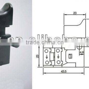 Electric tool switch 6A 250v 5e4 power tool switch for Hitachi BK-032