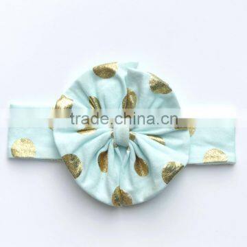 Kapu Art & Craft Firm Wholesale Top Big Bow Headband Boutique Elastic Leopard Hairband for Baby Girls photo-3