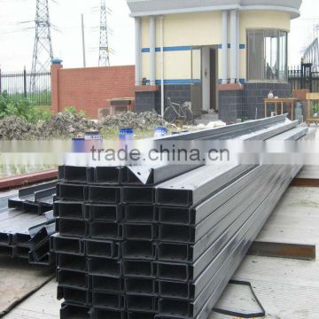 Black C Channel Steel