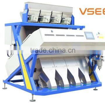 Chute type 256 Channels CCD camera Grain Color Sorter