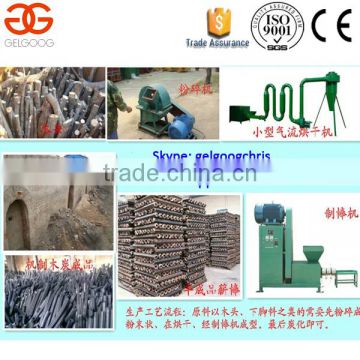 2016 Hot Sell 3T Wood Charcoal Making Machine Plant